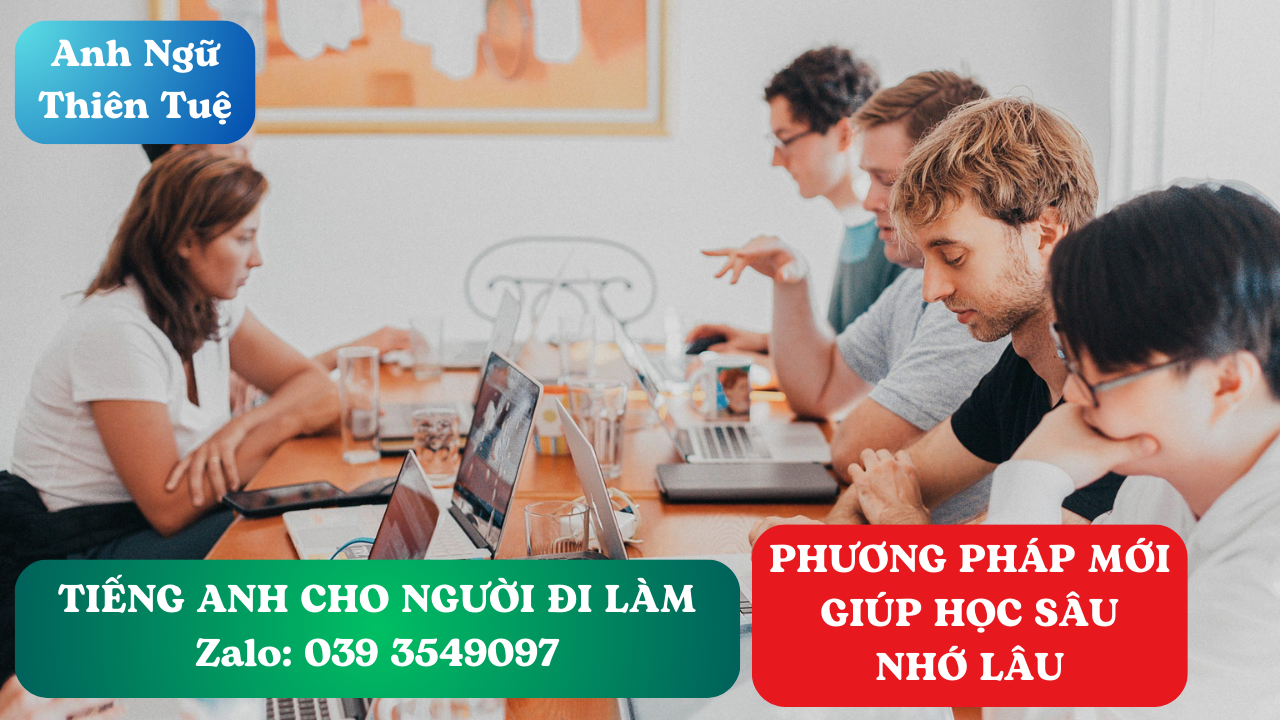 Tiếng Anh cho người đi làm ở Cần Thơ