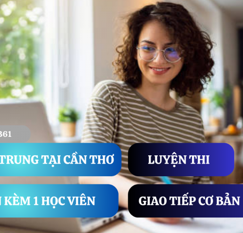 Khoá học tiếng anh giao tiếp online tại Vĩnh Long