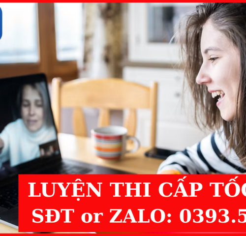 Luyện thi cấp tốc Vsat